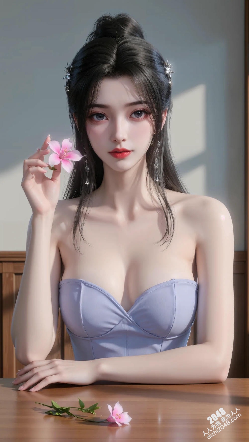 仙逆·李慕婉：雪肤花貌，酥胸半露，暗香浮动(30)