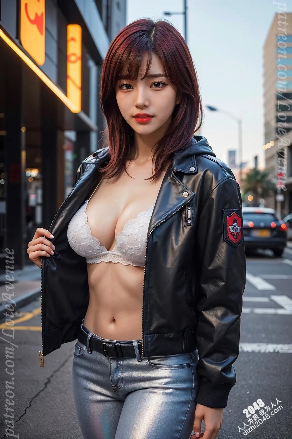 首尔夜色：Lote的魅惑皮衣(4)