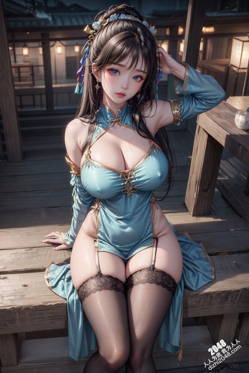 汉服少女的秘密：一场月光下的魅惑(19)
