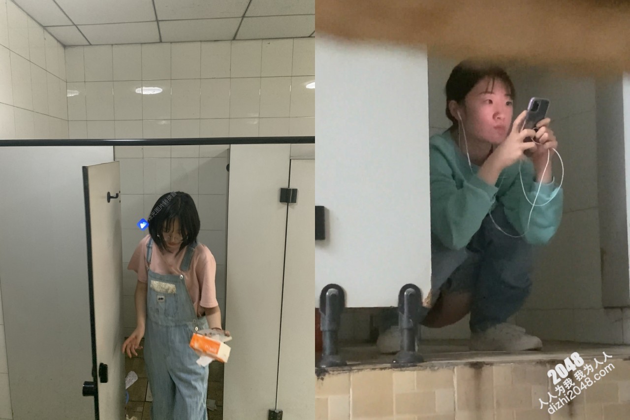 ☀【精品厕拍】胆大心细,坑神躲藏高校女厕,隔板缝偷拍多位学姐方便,看不清还补光,附加露脸照片