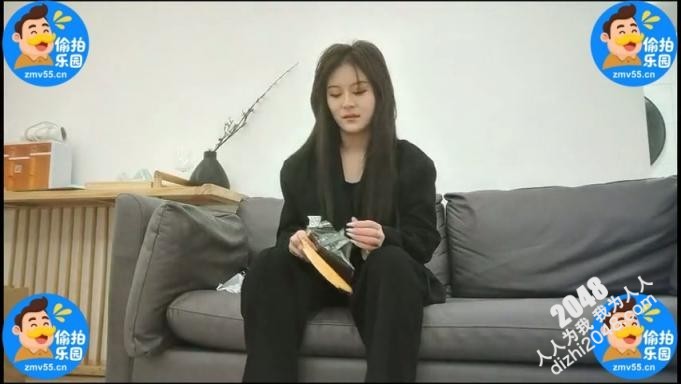 【MP4】[盗摄偷拍]HSP-0001 00后大圈美女，神似迪丽热巴，佳人黑丝，干得秀发凌乱