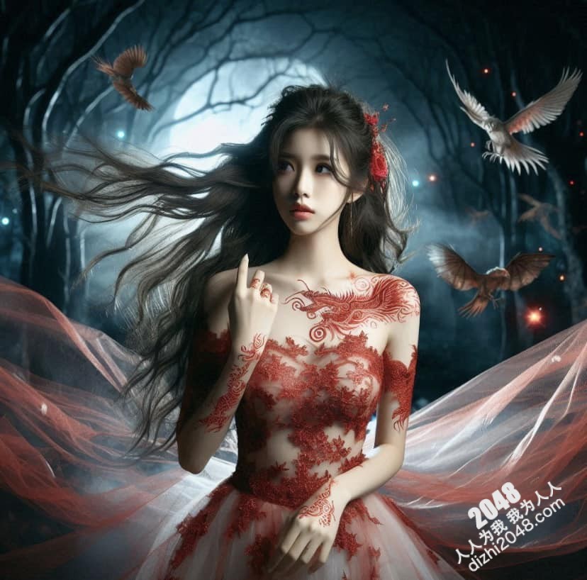 红衣新娘：禁忌的凤凰纹身与神秘的夜
