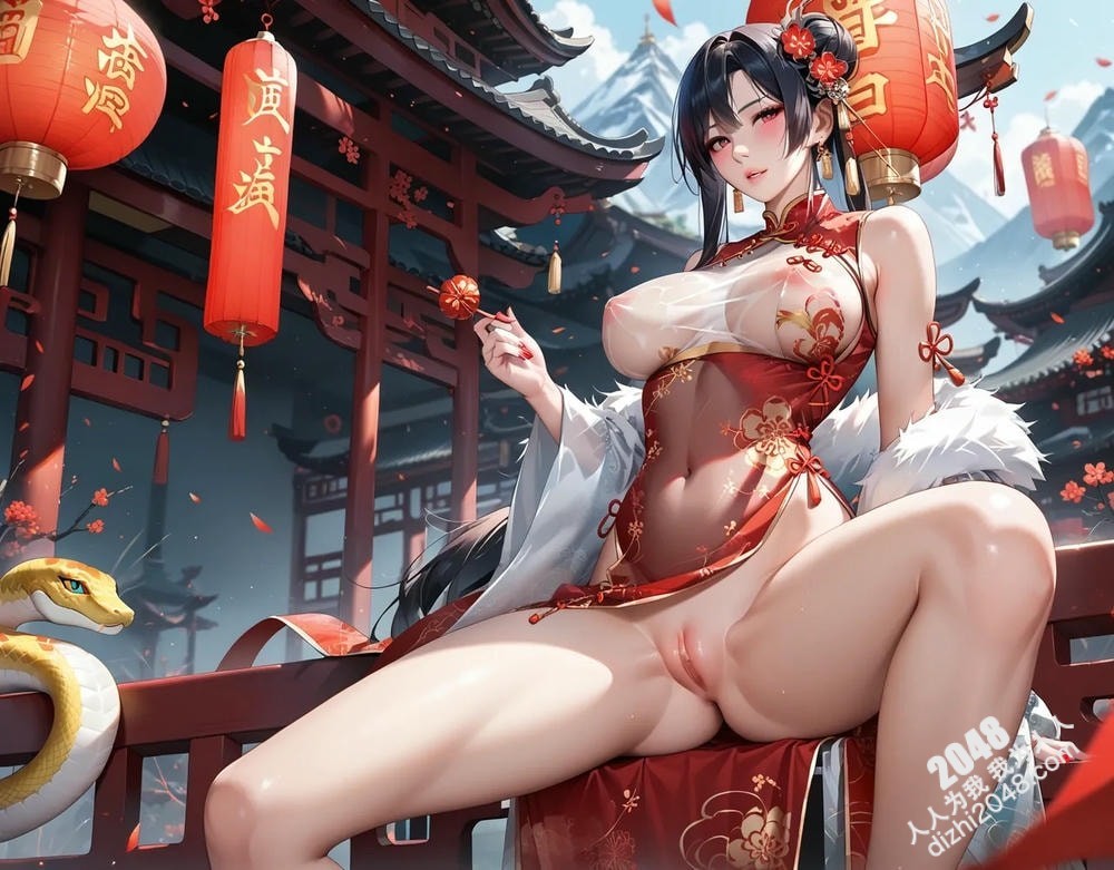 旗袍美女与巨蟒的春宵一刻：蛇年禁忌之恋(12)