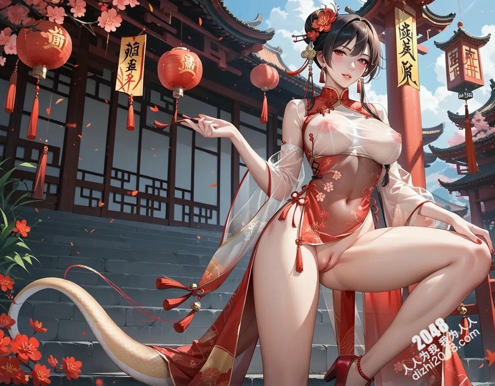 旗袍美女与巨蟒的春宵一刻：蛇年禁忌之恋(11)