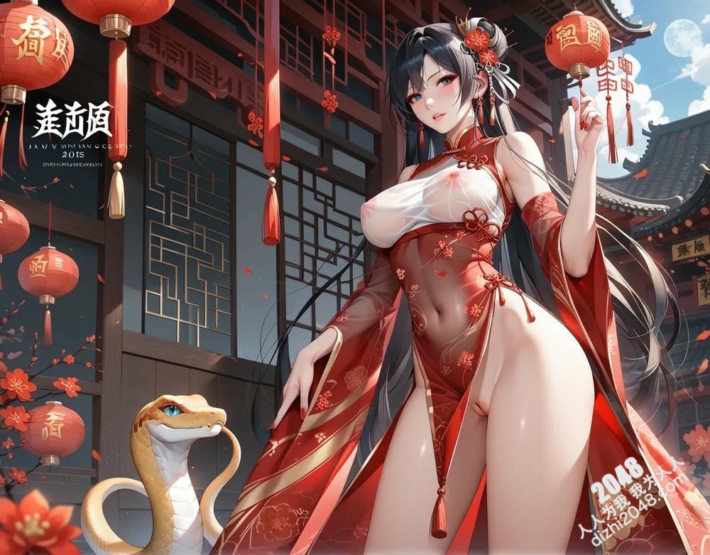 旗袍美女与巨蟒的春宵一刻：蛇年禁忌之恋(14)