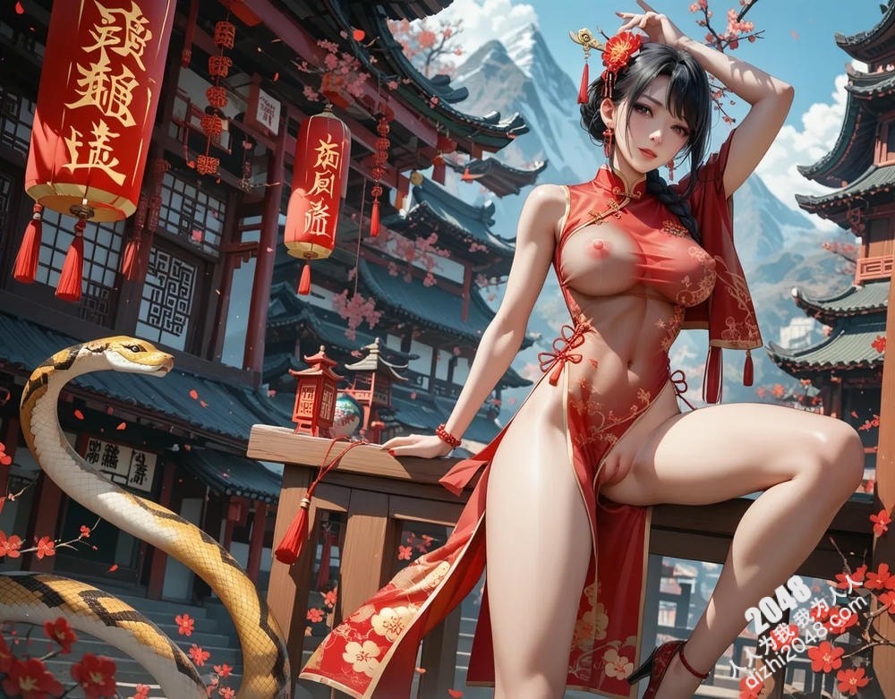 旗袍美女与巨蟒的春宵一刻：蛇年禁忌之恋(15)
