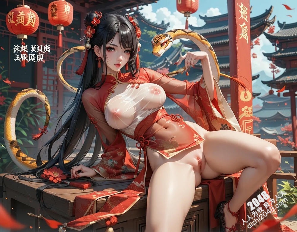 旗袍美女与巨蟒的春宵一刻：蛇年禁忌之恋(16)