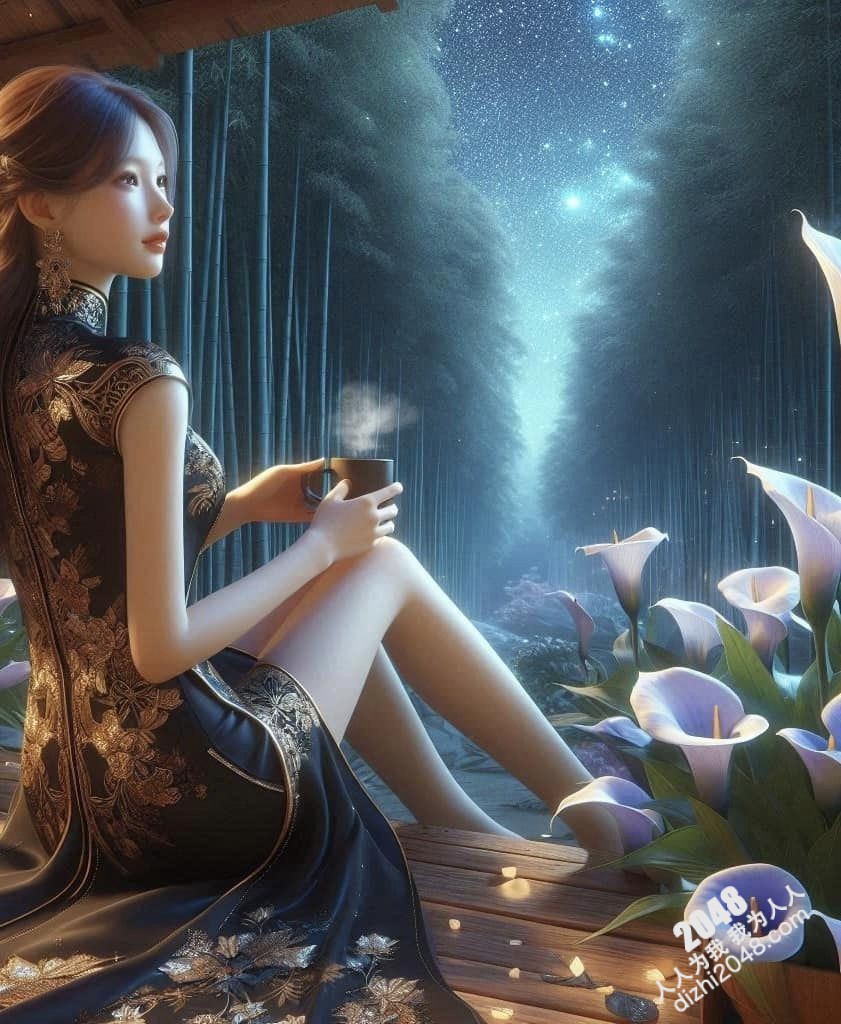深夜山林咖啡香，少女的秘密温柔乡：性感尤物与咖啡的暧昧邂逅(3)