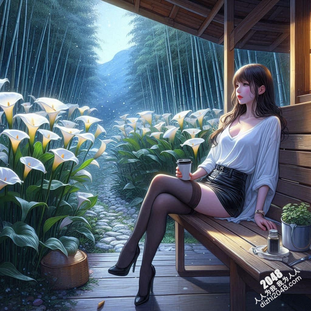 深夜山林咖啡香，少女的秘密温柔乡：性感尤物与咖啡的暧昧邂逅(4)