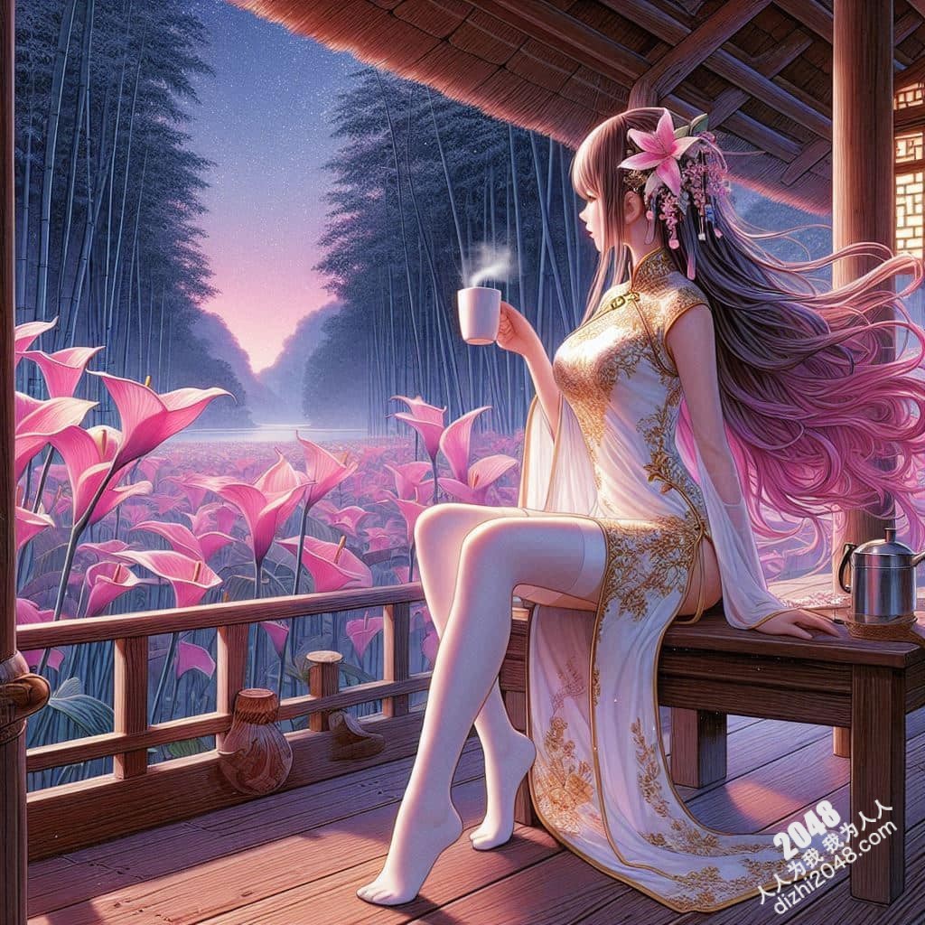 深夜山林咖啡香，少女的秘密温柔乡：性感尤物与咖啡的暧昧邂逅(5)