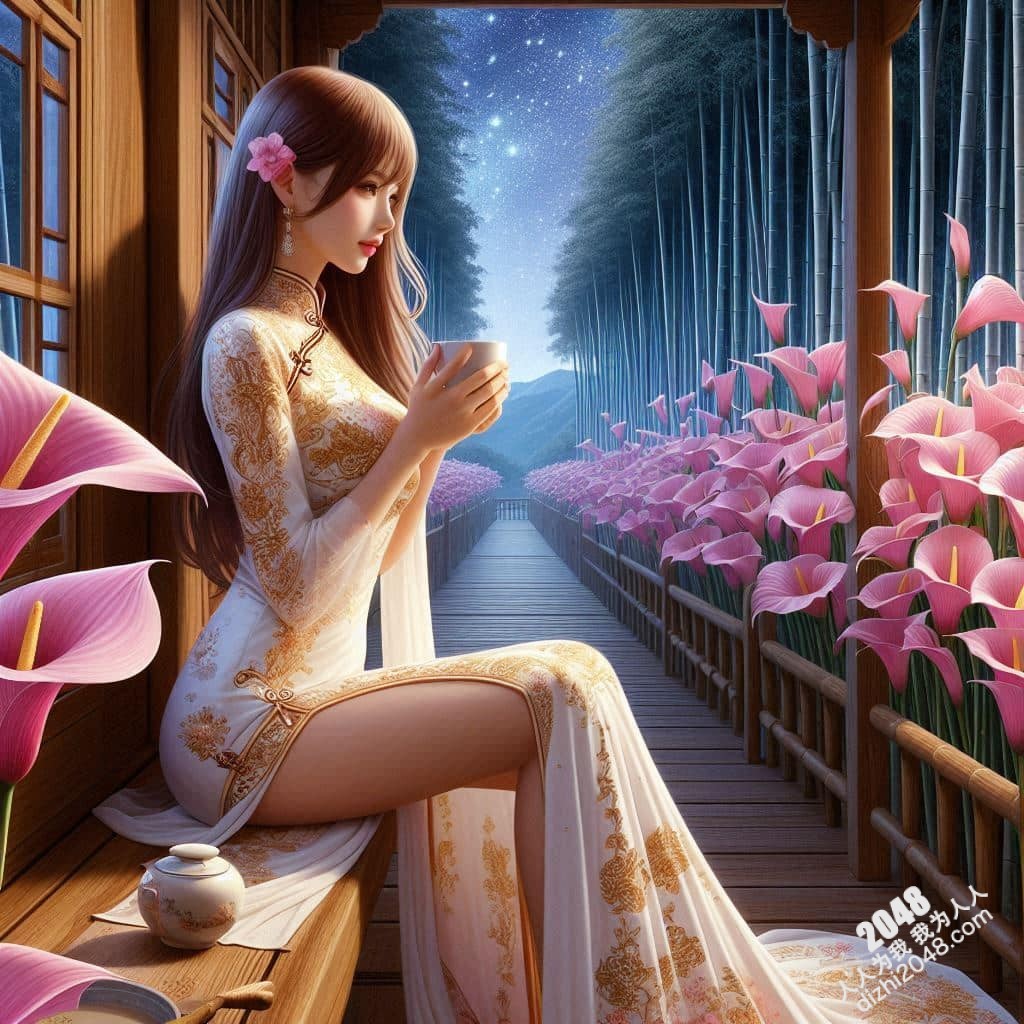 深夜山林咖啡香，少女的秘密温柔乡：性感尤物与咖啡的暧昧邂逅(8)