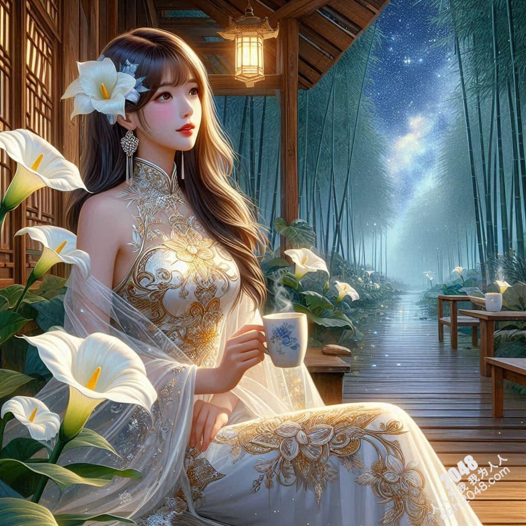 深夜山林咖啡香，少女的秘密温柔乡：性感尤物与咖啡的暧昧邂逅(9)