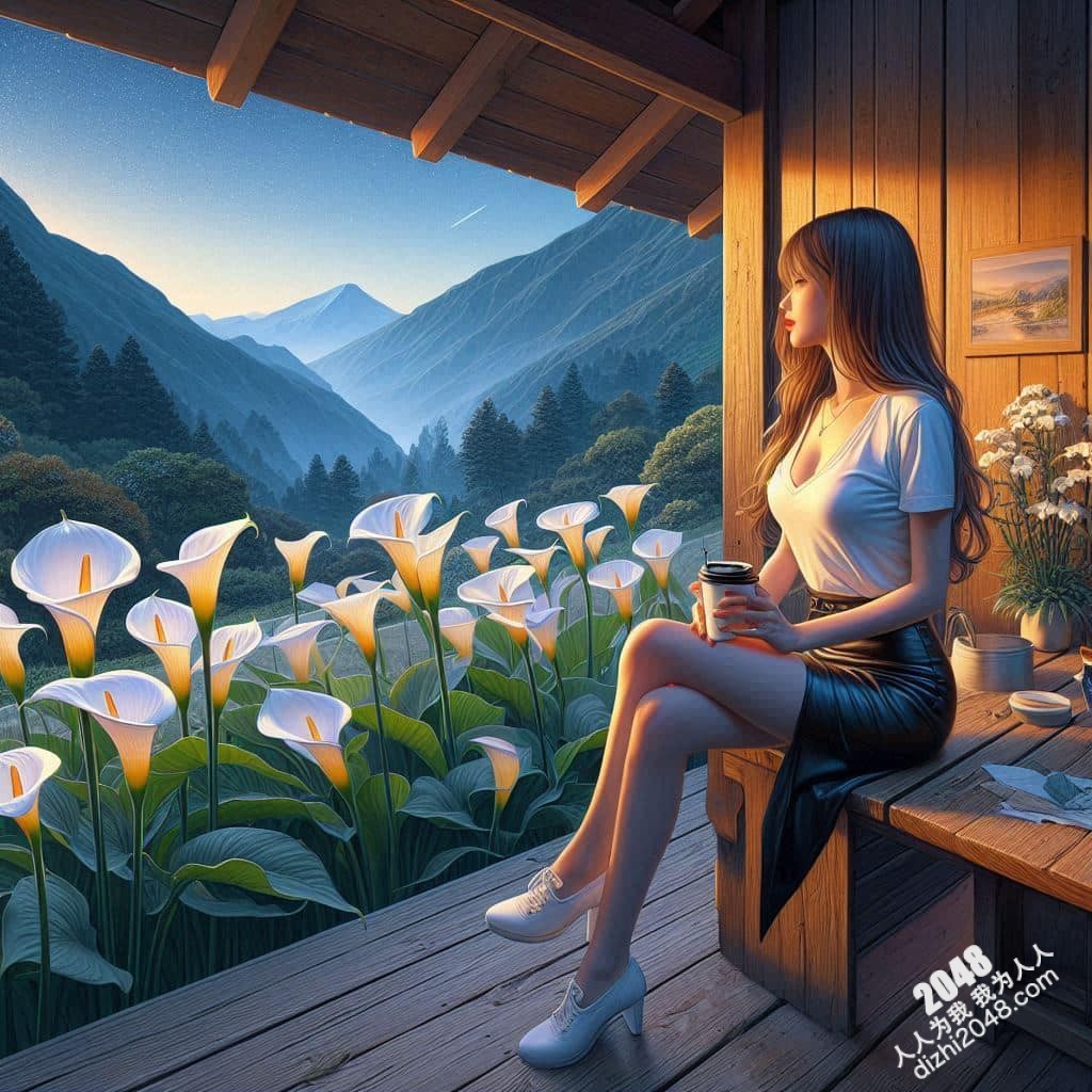 深夜山林咖啡香，少女的秘密温柔乡：性感尤物与咖啡的暧昧邂逅(10)
