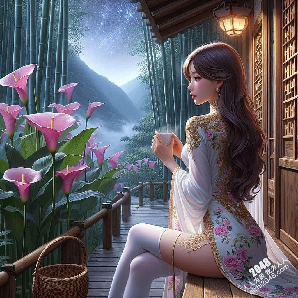 深夜山林咖啡香，少女的秘密温柔乡：性感尤物与咖啡的暧昧邂逅(16)