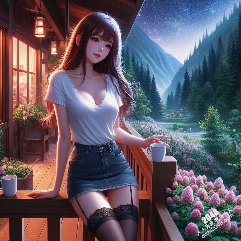 深夜山林咖啡香，少女的秘密温柔乡：性感尤物与咖啡的暧昧邂逅(18)