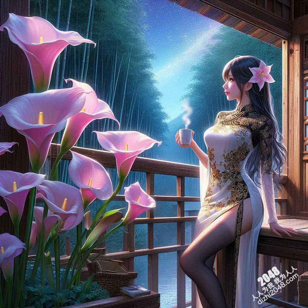 深夜山林咖啡香，少女的秘密温柔乡：性感尤物与咖啡的暧昧邂逅(25)