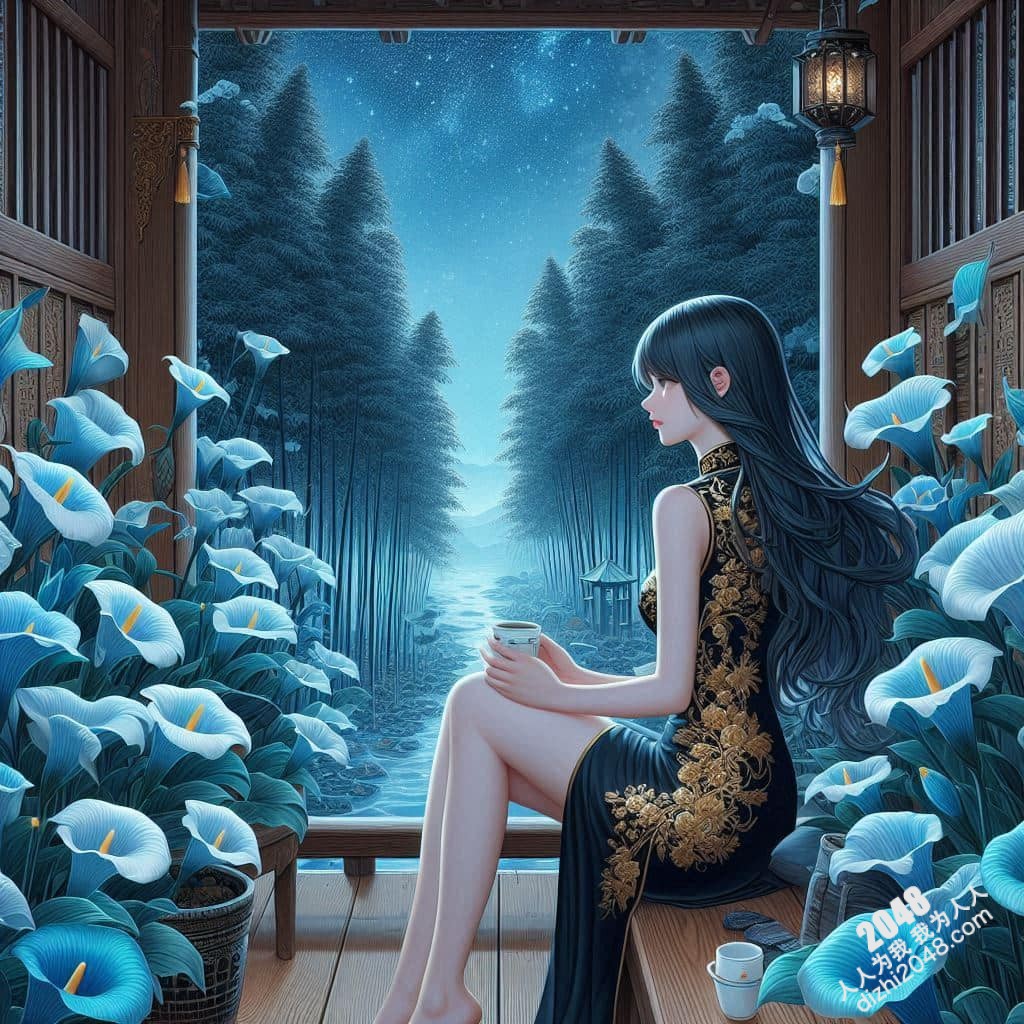 深夜山林咖啡香，少女的秘密温柔乡：性感尤物与咖啡的暧昧邂逅(29)