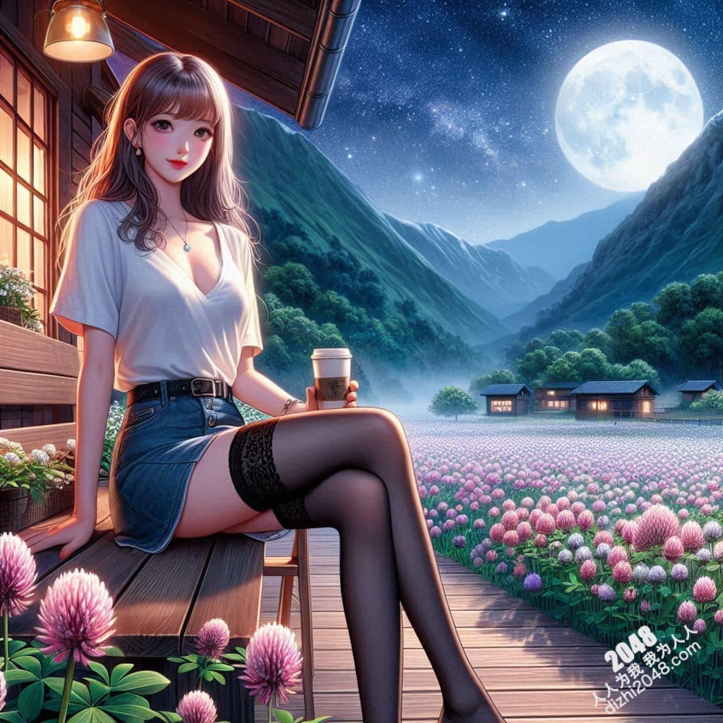 深夜山林咖啡香，少女的秘密温柔乡：性感尤物与咖啡的暧昧邂逅(32)