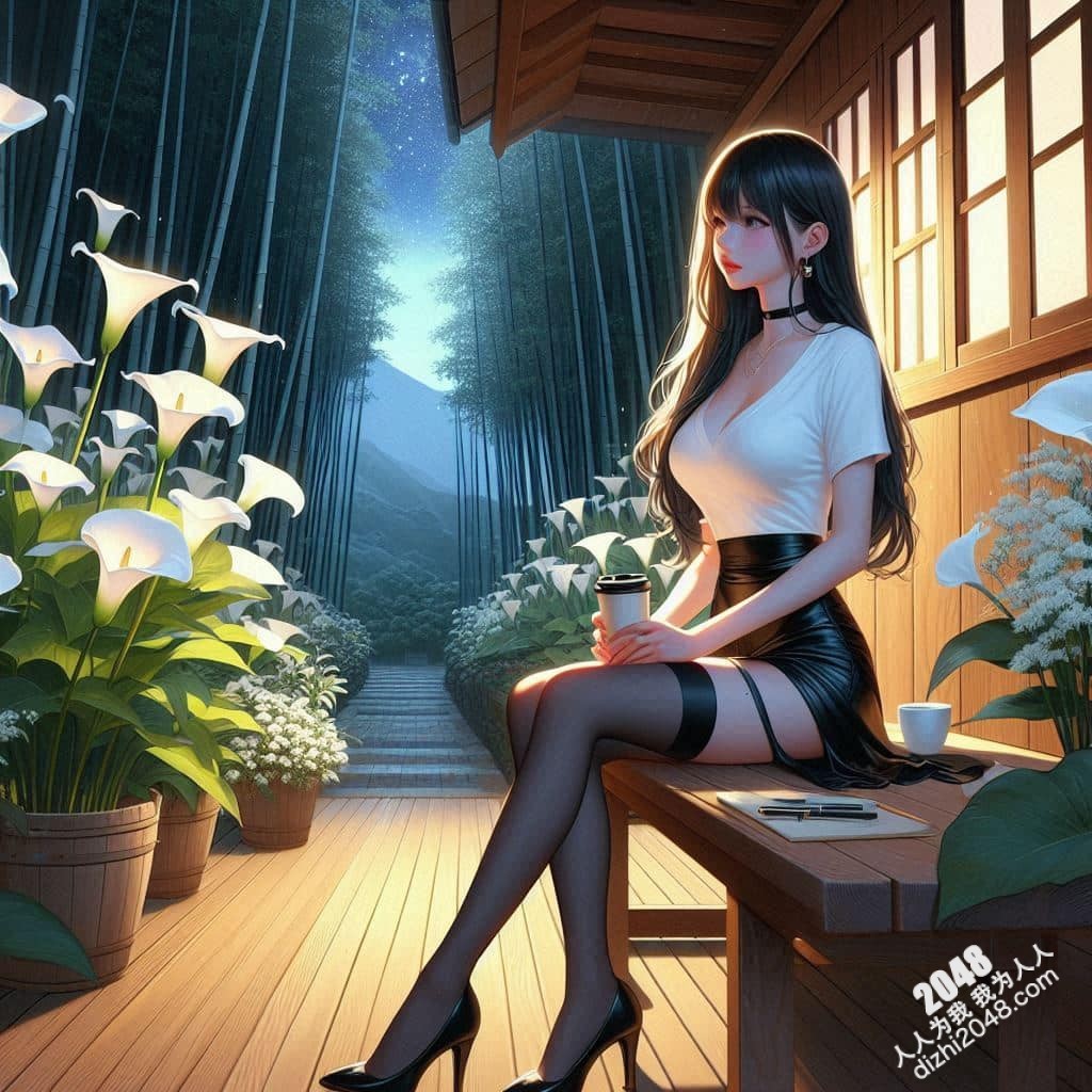 深夜山林咖啡香，少女的秘密温柔乡：性感尤物与咖啡的暧昧邂逅(33)