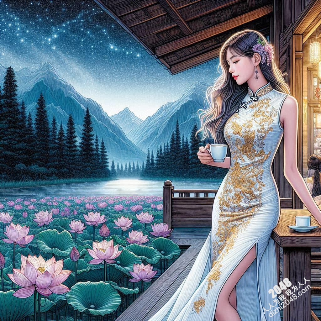 深夜山林咖啡香，少女的秘密温柔乡：性感尤物与咖啡的暧昧邂逅(35)