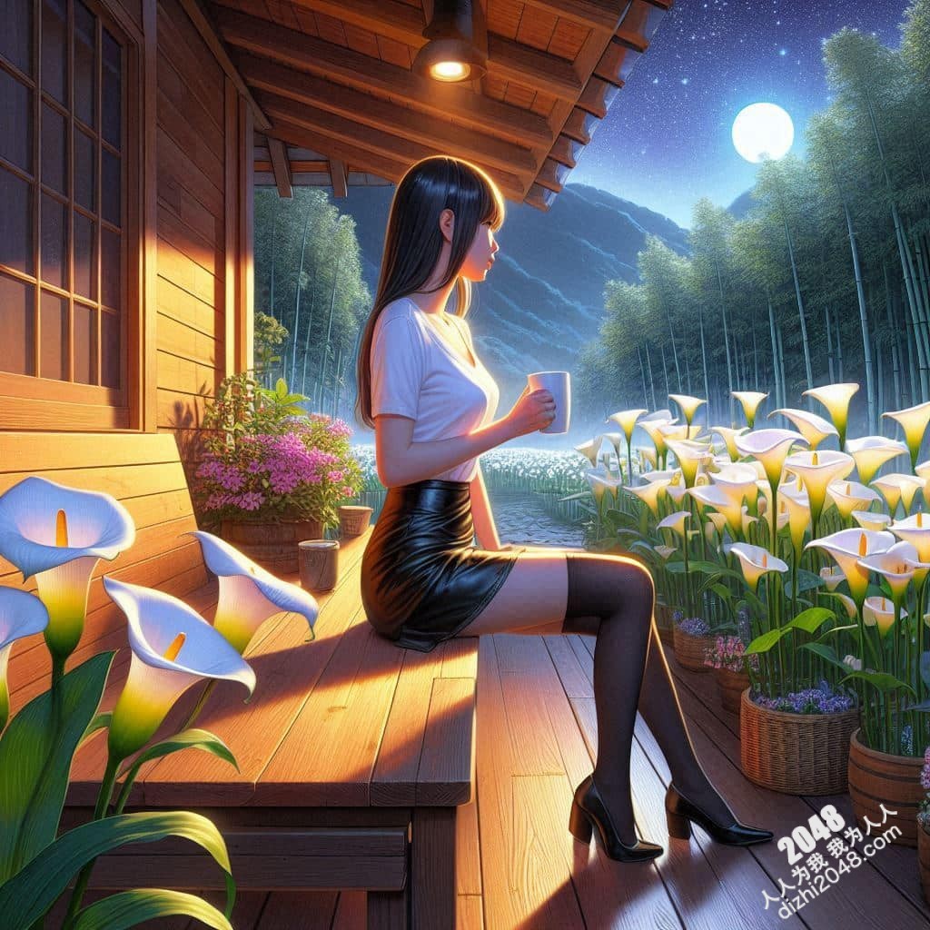 深夜山林咖啡香，少女的秘密温柔乡：性感尤物与咖啡的暧昧邂逅(40)