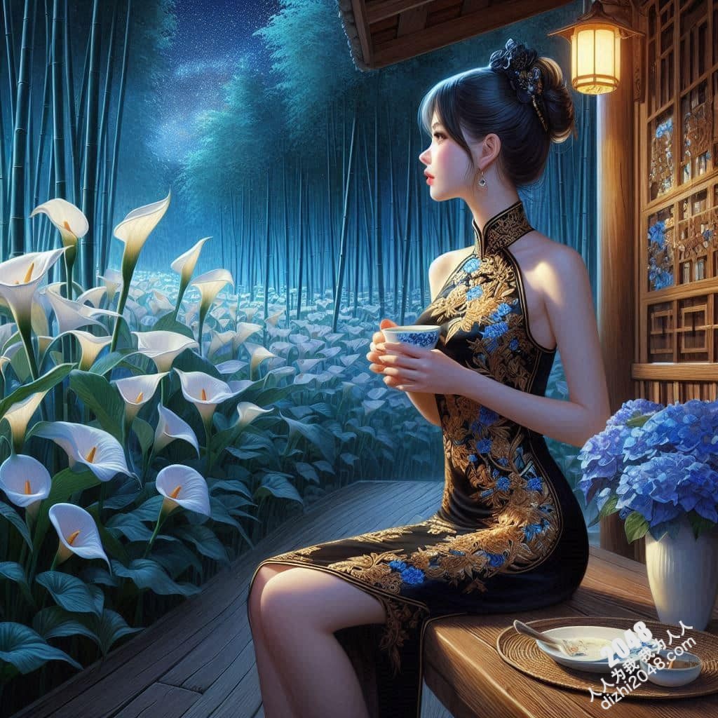 深夜山林咖啡香，少女的秘密温柔乡：性感尤物与咖啡的暧昧邂逅(41)