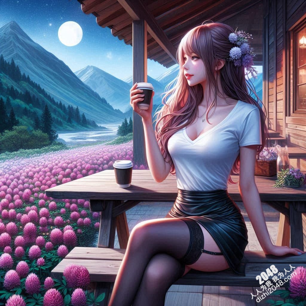 深夜山林咖啡香，少女的秘密温柔乡：性感尤物与咖啡的暧昧邂逅(45)