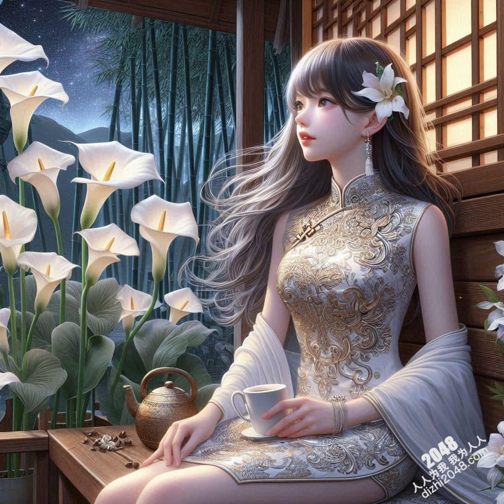 深夜山林咖啡香，少女的秘密温柔乡：性感尤物与咖啡的暧昧邂逅(46)