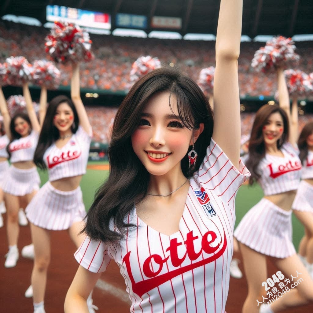 韩国乐天棒球队啦啦队女孩性感写真：青春活力四射，魅力无限