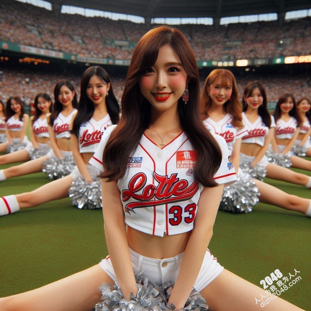 韩国乐天棒球队啦啦队女孩性感写真：青春活力四射，魅力无限(9)