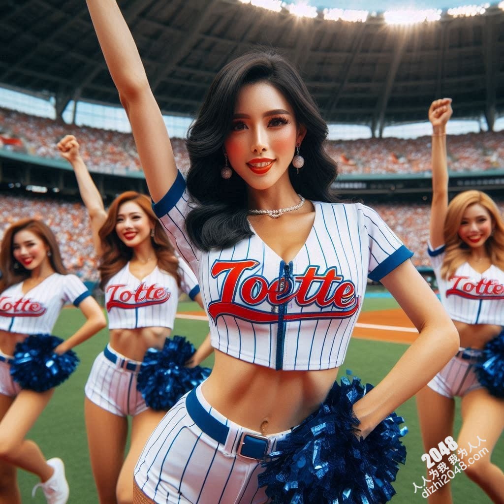韩国乐天棒球队啦啦队女孩性感写真：青春活力四射，魅力无限(13)