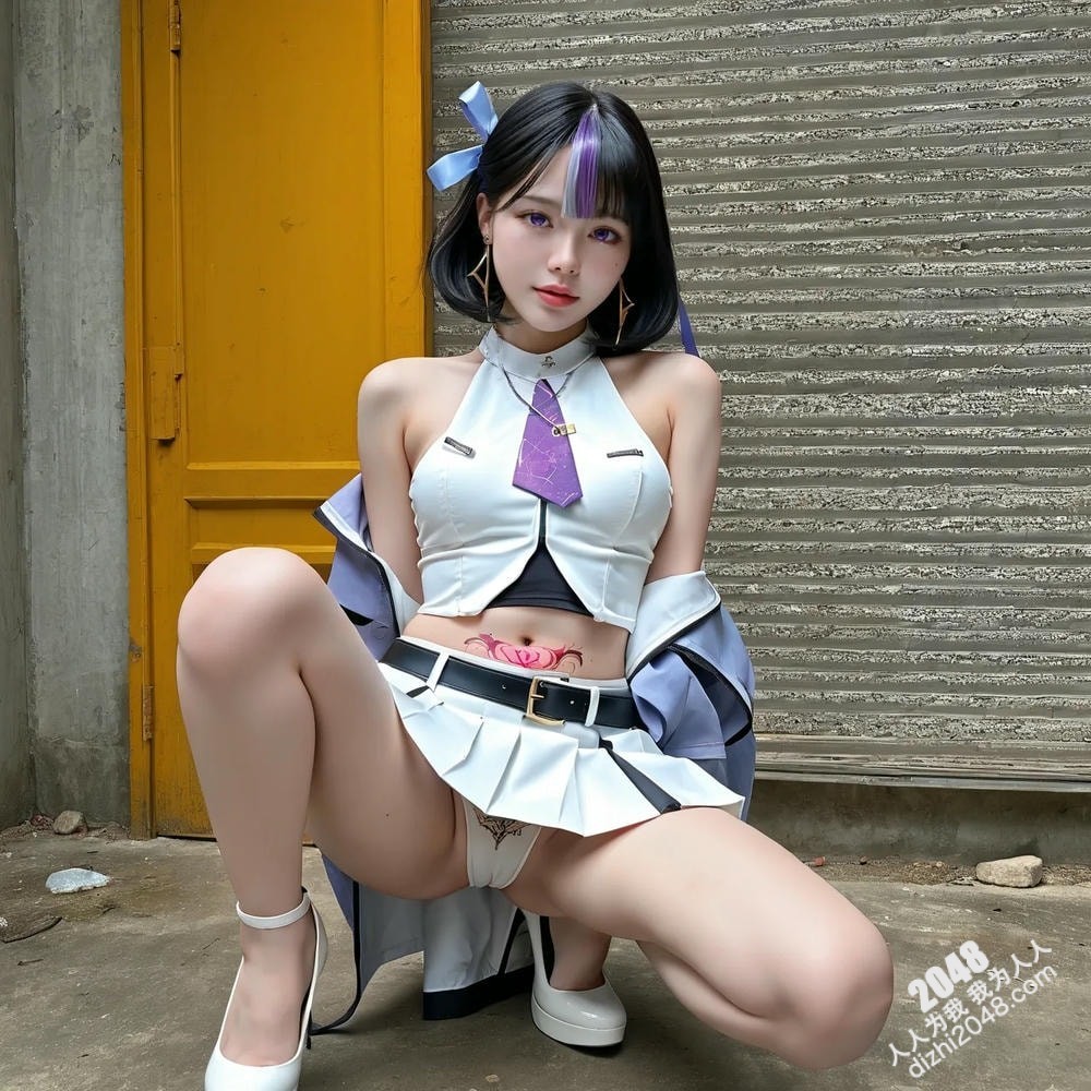 制服诱惑：粉嫩肌肤与蕾丝内衣的禁忌游戏