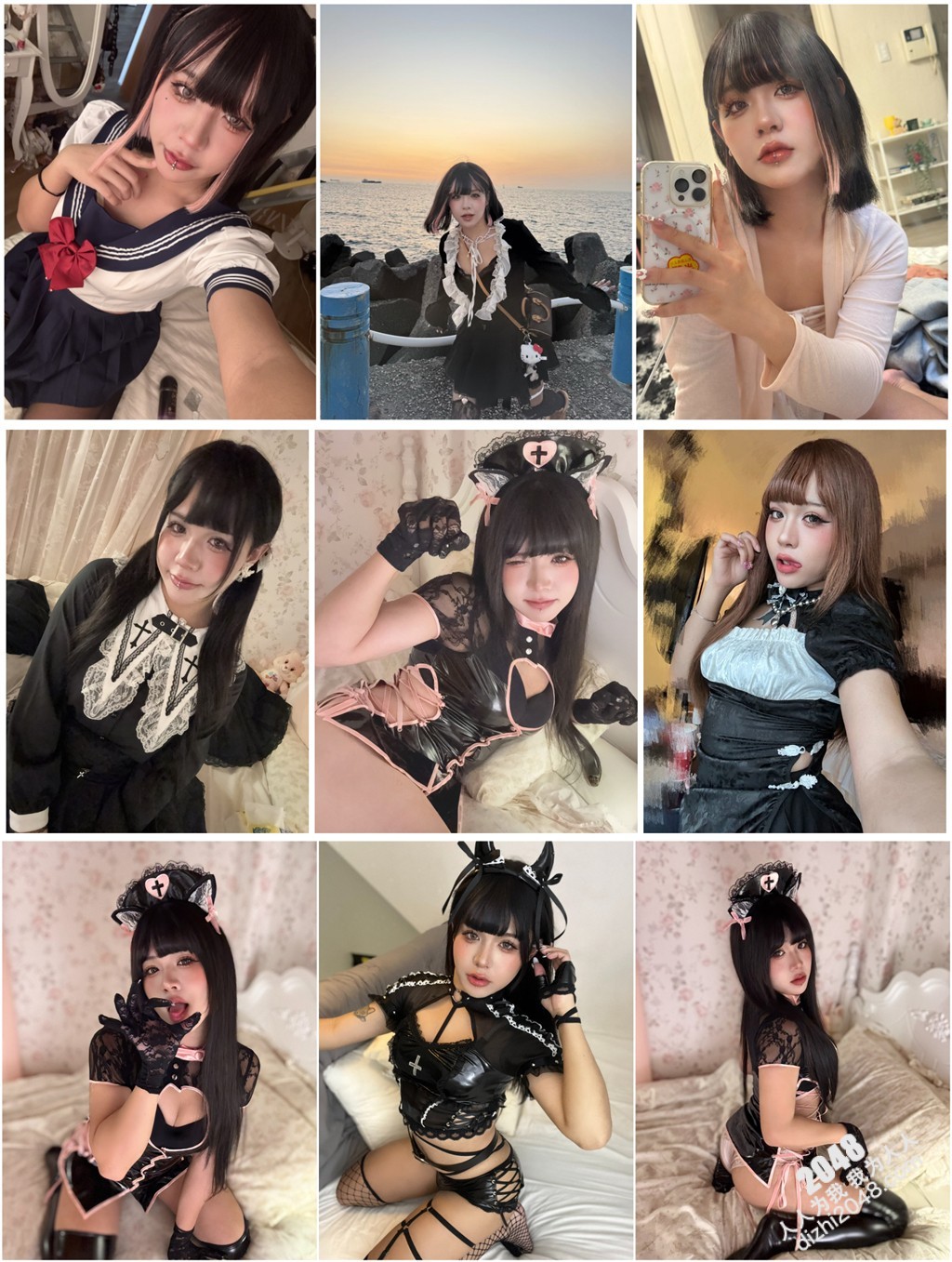 ☀精品推荐☀推特超人气双胞胎伪娘妹妹『fkfk_74』付费超清第1季19V 高颜巨根嫩妹喜爱各种套装约啪