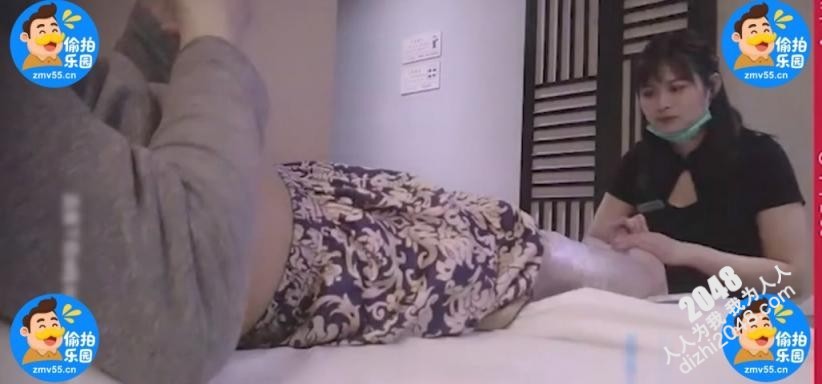 【MP4】[盗摄偷拍]HSP-0240 掏出雞巴給技師看，強行要少婦幫忙打飛機!