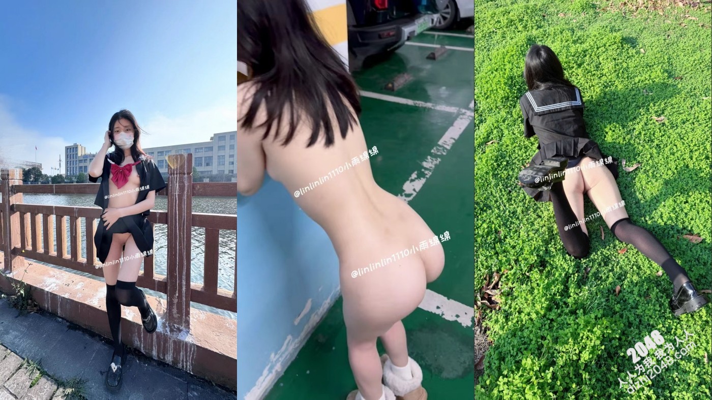 04年杭州打工母狗【小雨绵绵】②酷爱露出天台楼道停车场大马路全裸狗爬自慰喷水