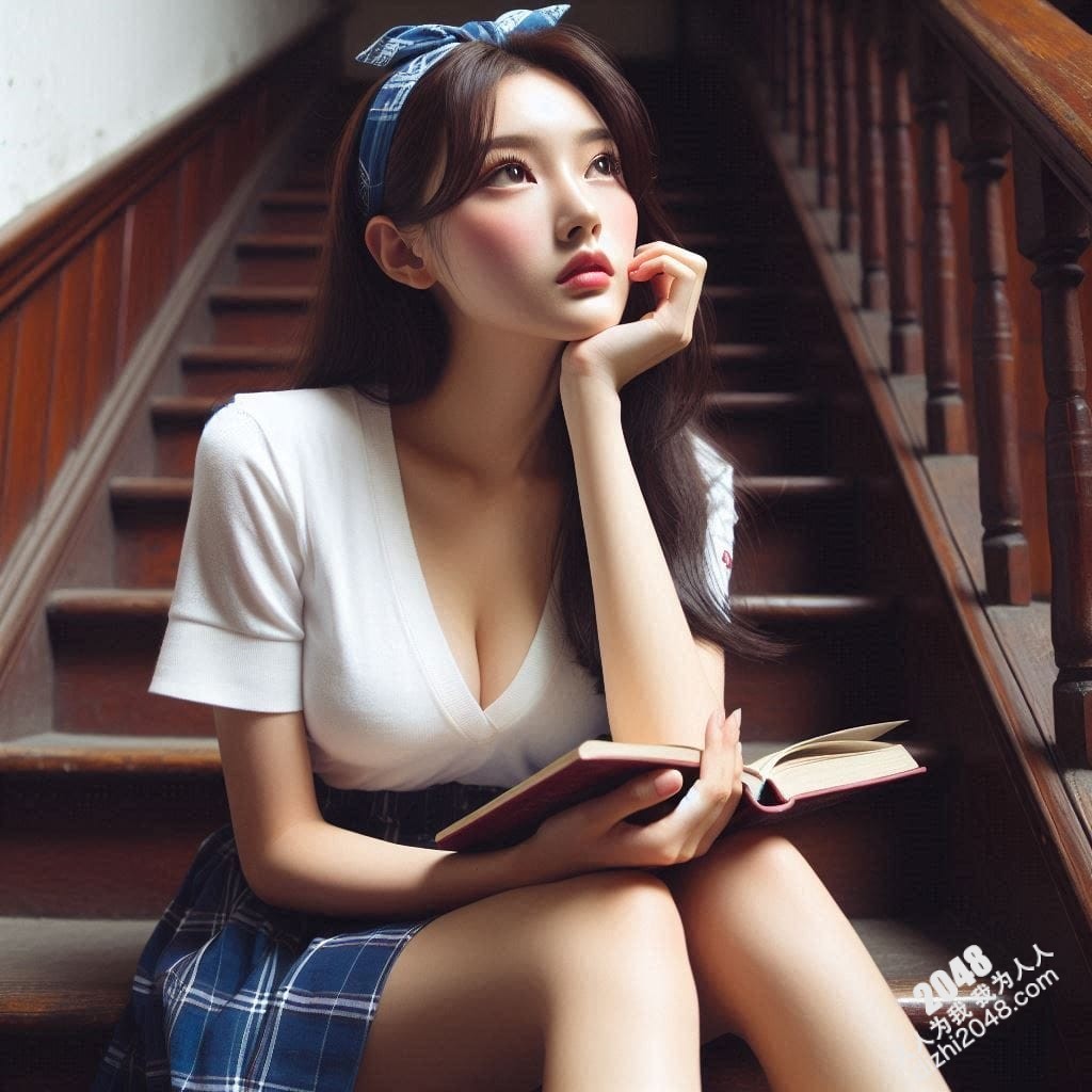 在圖書館裡思考著未來的妹子(3)