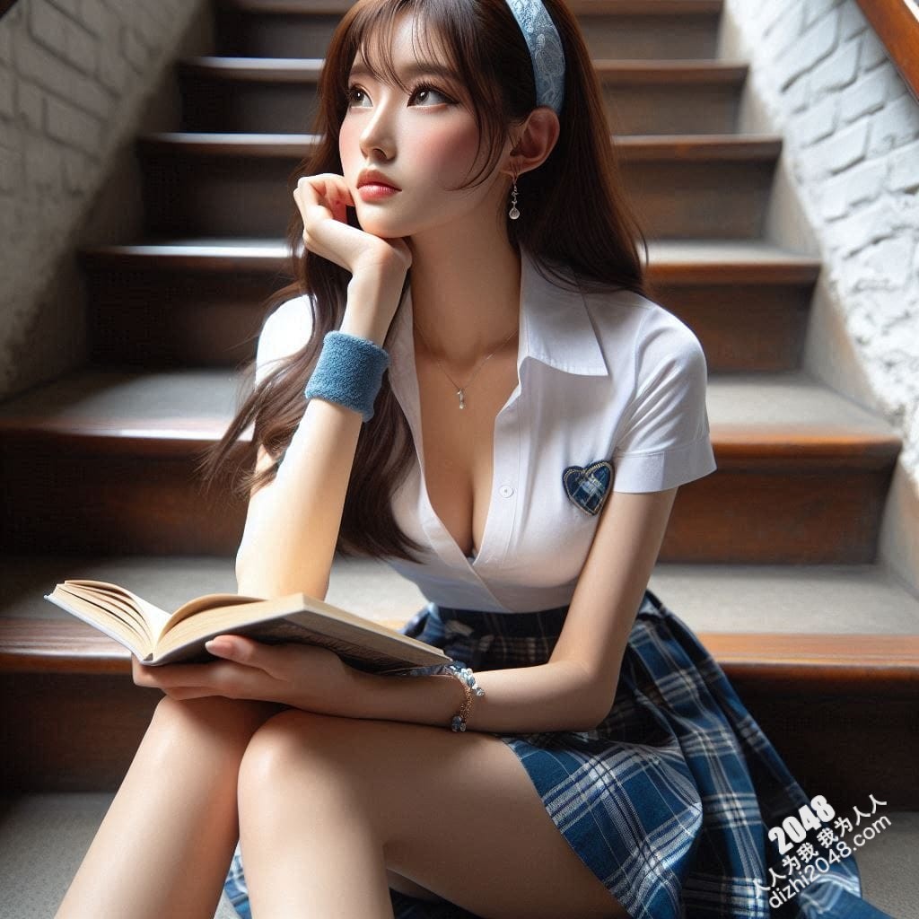 在圖書館裡思考著未來的妹子(4)