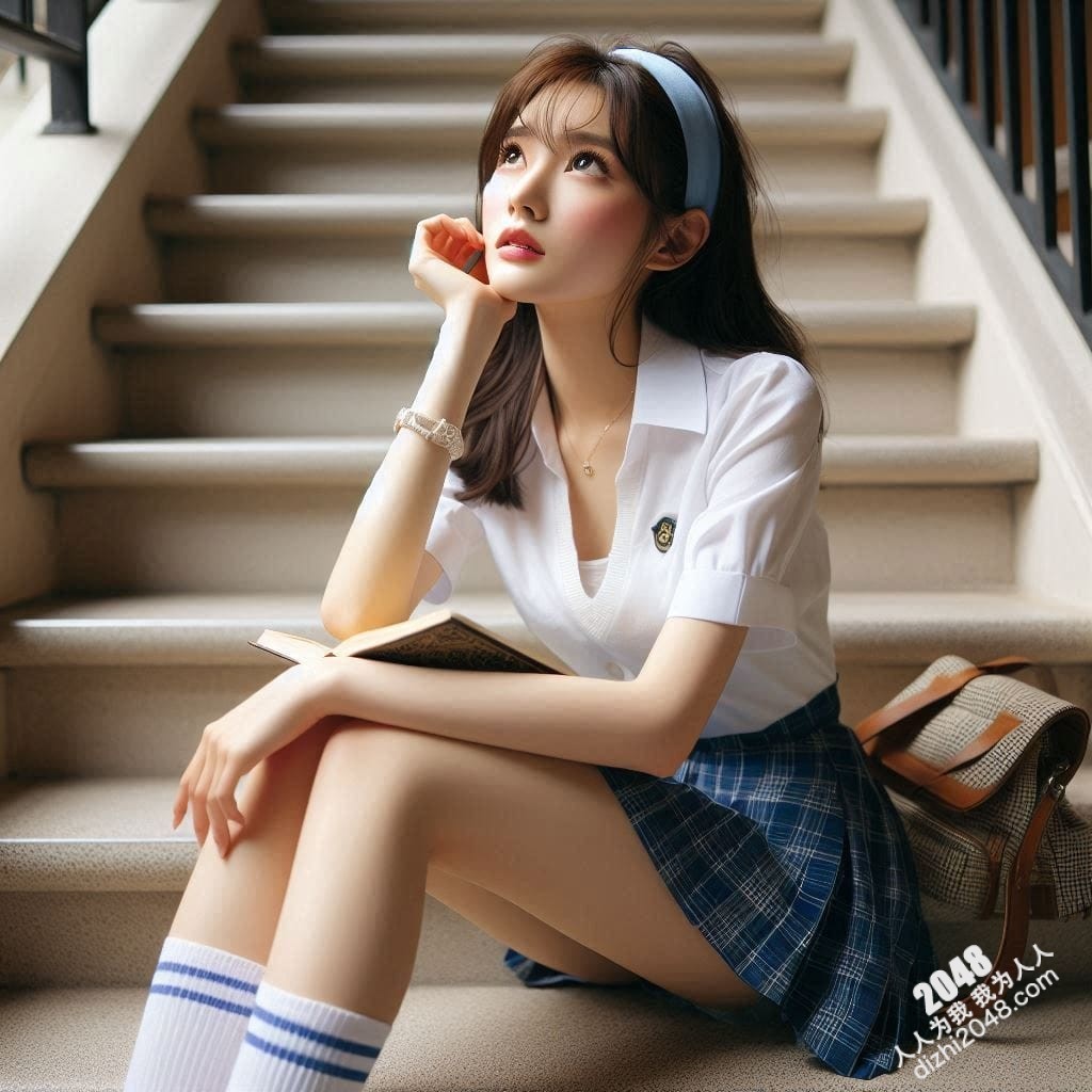 在圖書館裡思考著未來的妹子(7)