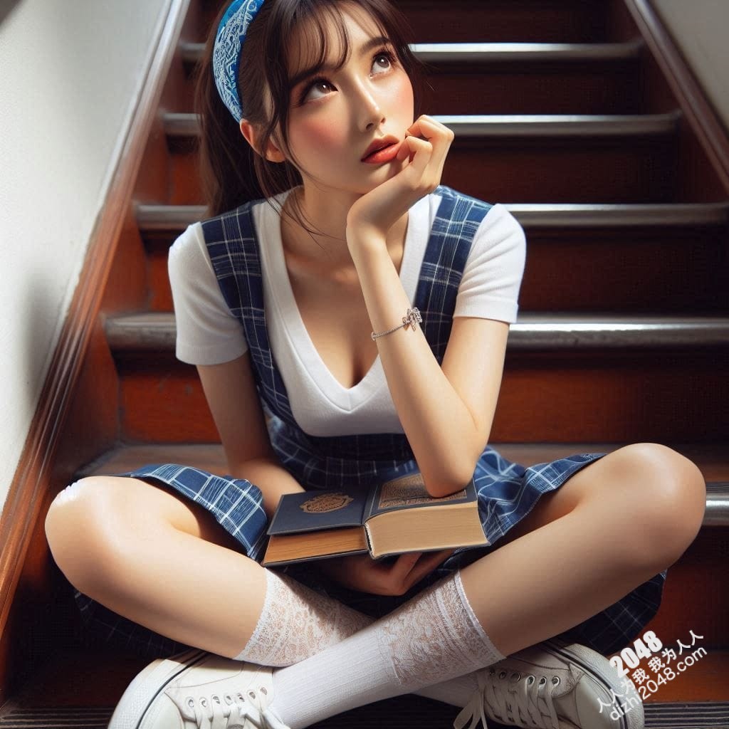 在圖書館裡思考著未來的妹子(8)