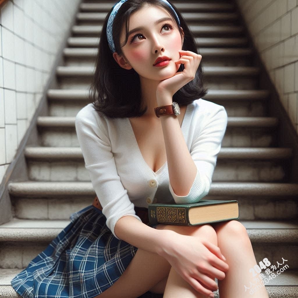在圖書館裡思考著未來的妹子(12)