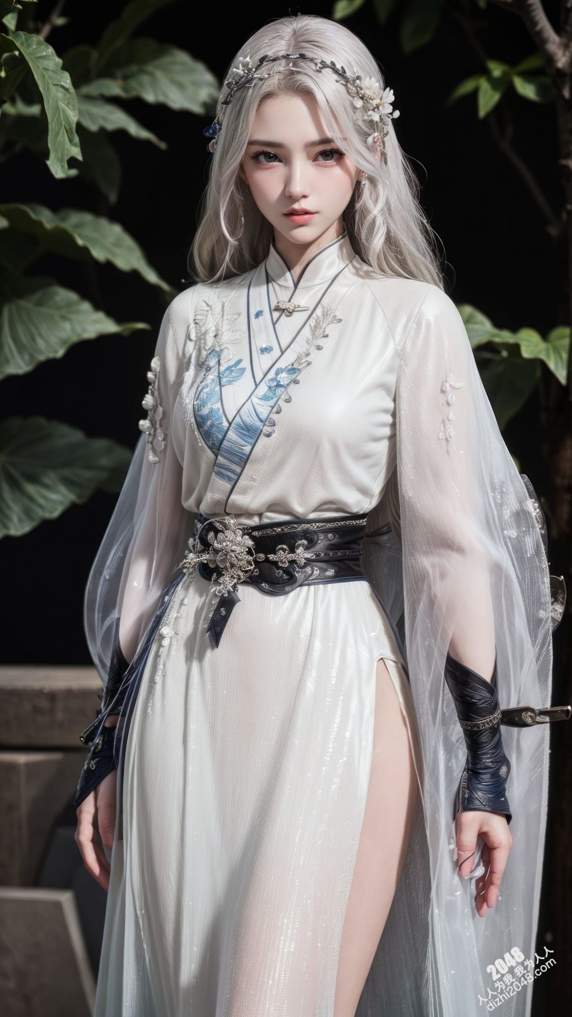 冷艳剑宗师妹：冰肌玉骨，魅惑倾城，高清写真图鉴(1)