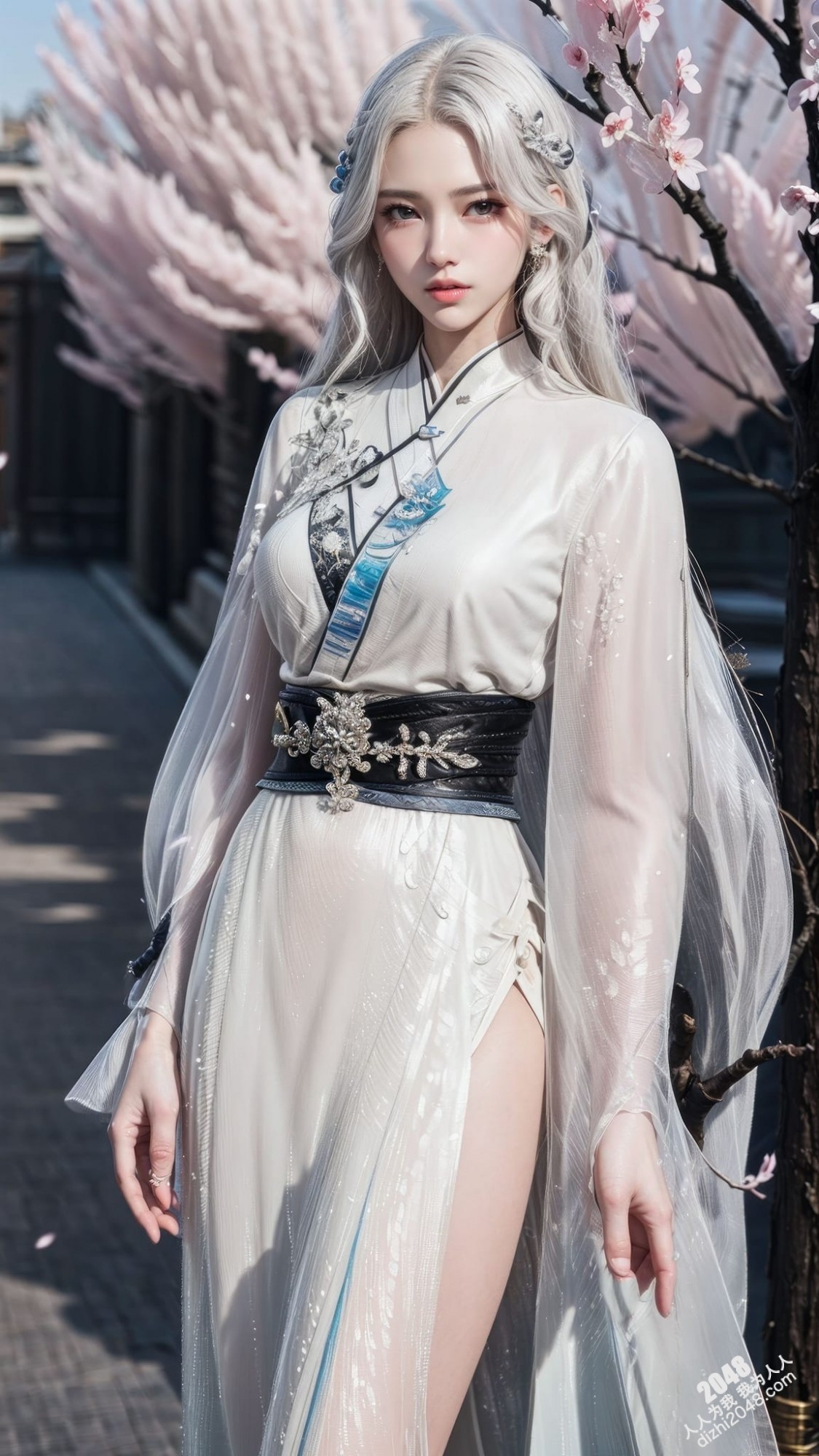 冷艳剑宗师妹：冰肌玉骨，魅惑倾城，高清写真图鉴(4)