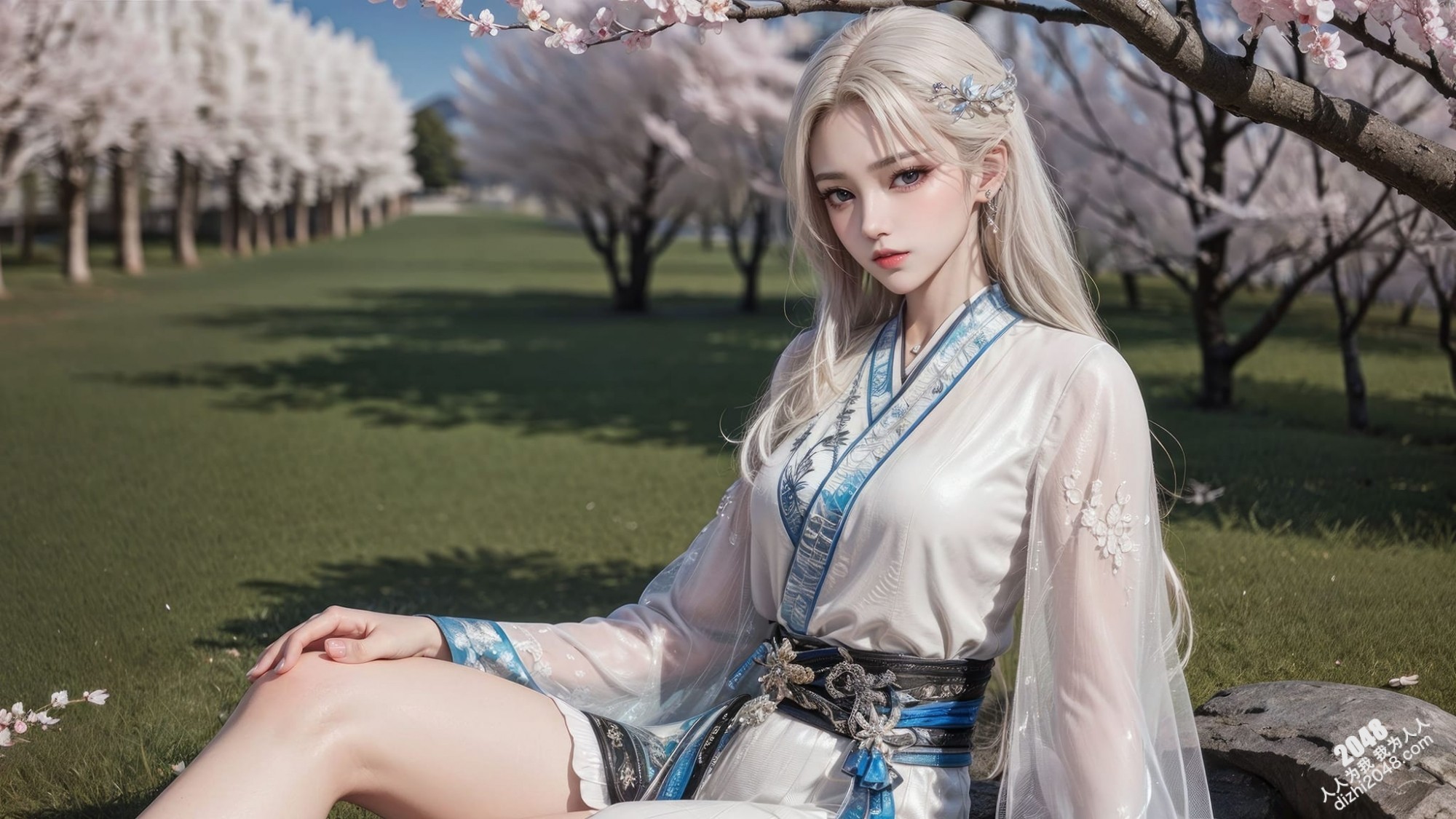 冷艳剑宗师妹：冰肌玉骨，魅惑倾城，高清写真图鉴(10)