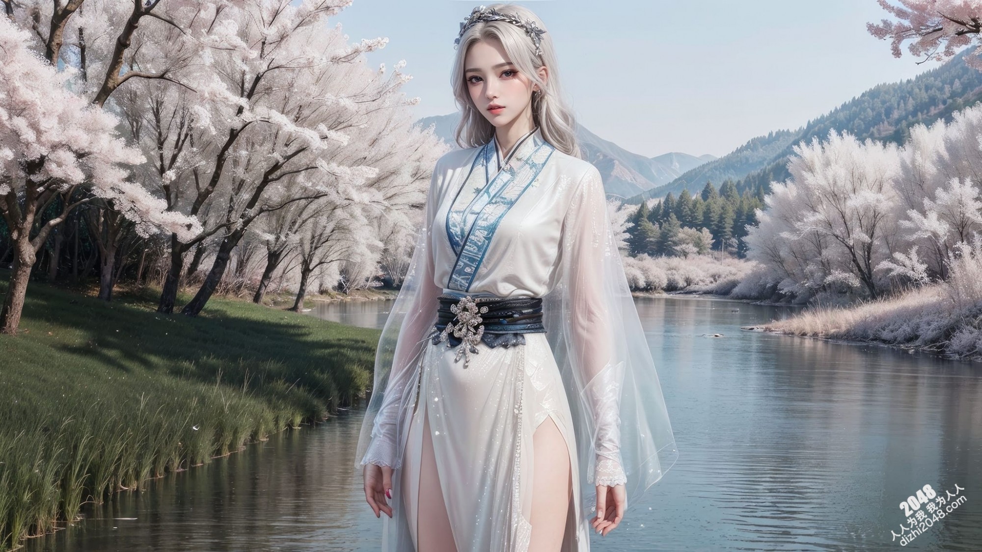 冷艳剑宗师妹：冰肌玉骨，魅惑倾城，高清写真图鉴(11)
