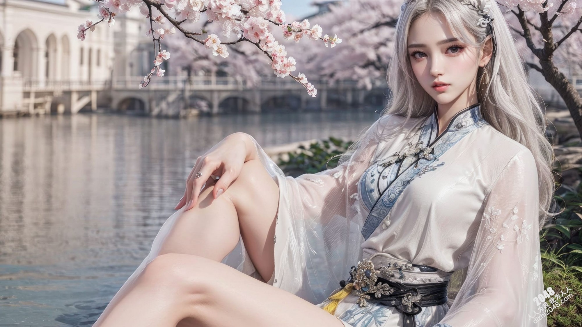 冷艳剑宗师妹：冰肌玉骨，魅惑倾城，高清写真图鉴(12)