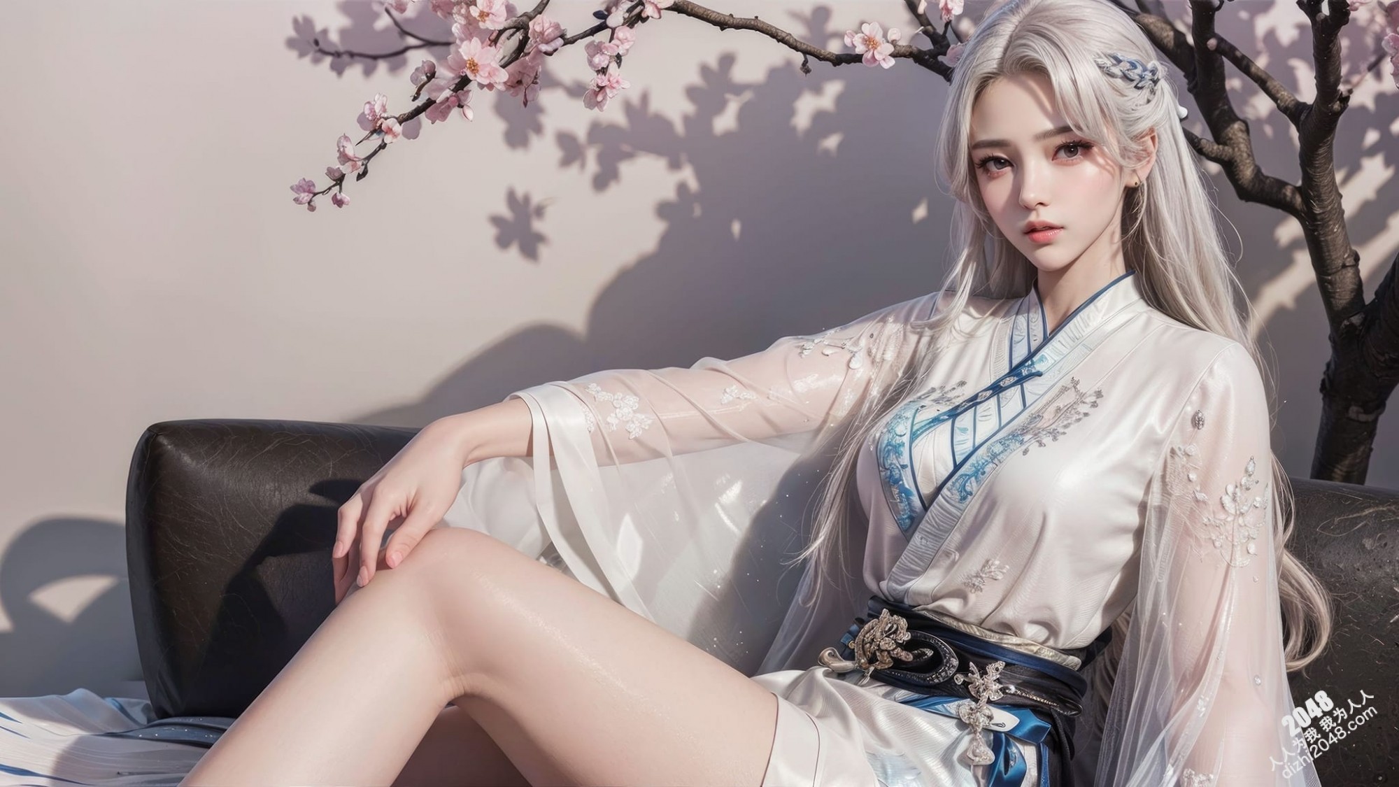 冷艳剑宗师妹：冰肌玉骨，魅惑倾城，高清写真图鉴(18)