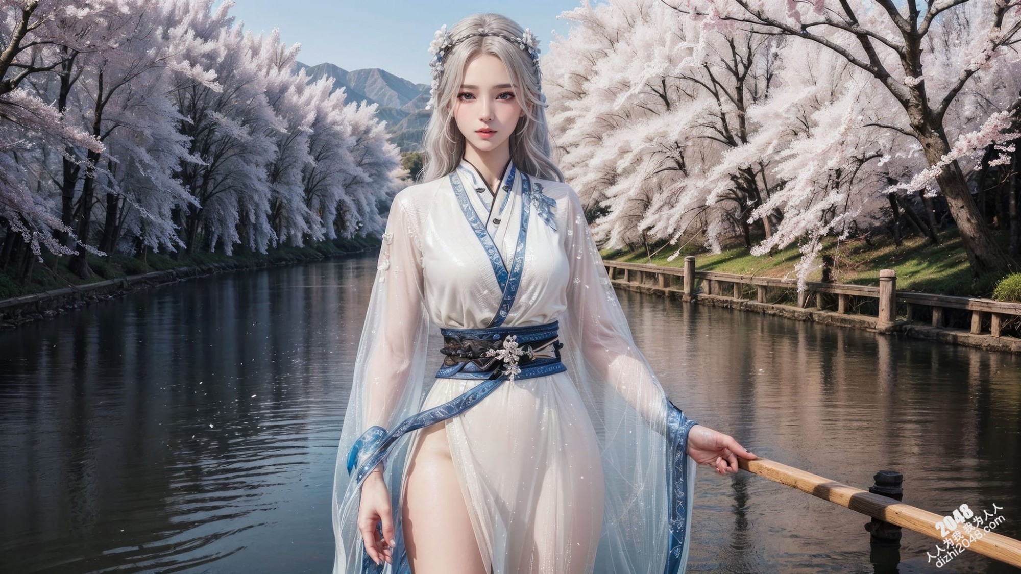 冷艳剑宗师妹：冰肌玉骨，魅惑倾城，高清写真图鉴(19)