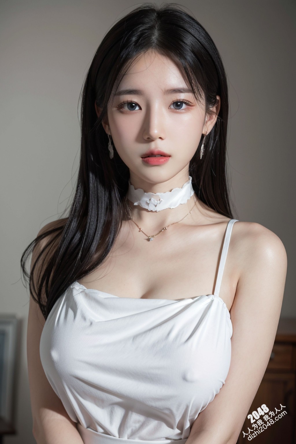 白裙魅影：午夜街头的绝美尤物(29)