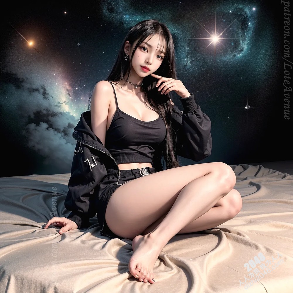 Rurina洛特街区性感写真：白色露脐装短裤诱惑，纤细腰肢与修长美腿的完美结合(24)