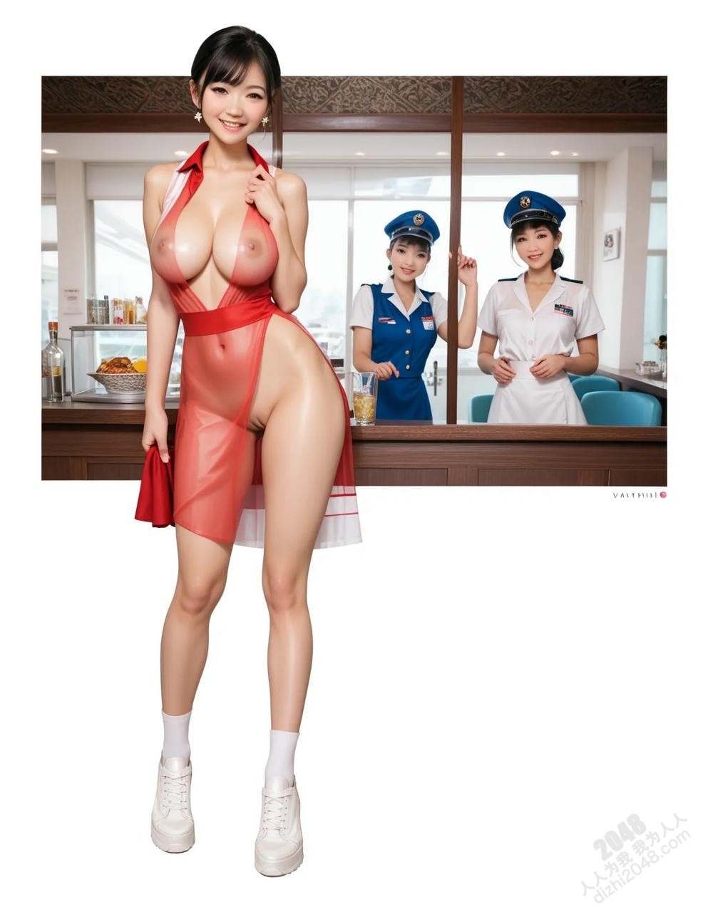 列车上的制服诱惑：空姐与服务员的火辣邂逅(8)